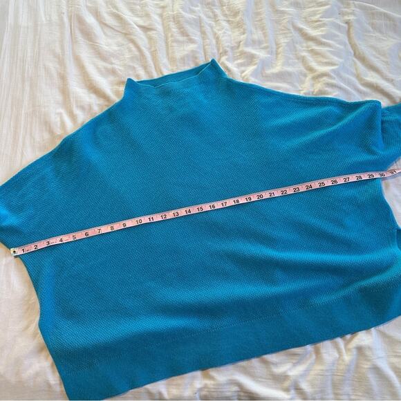 Anthropologie Maeve The Shea Oversized Cashmere Sweater Blue - Picture 6 of 11